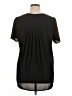 Pleione 100% Polyester Black Short Sleeve Blouse Size XL - photo 2