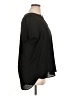 Pleione 100% Polyester Black Short Sleeve Blouse Size XL - photo 4