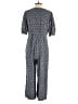 Universal Thread 100% Rayon Print Gray Jumpsuit Size M - photo 2