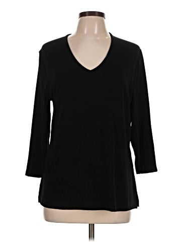 Travelers by Chico's 3/4 Sleeve T-Shirt (view 1)