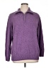 Unbranded 100% Cotton Purple Pullover Sweater Size 1X - photo 1