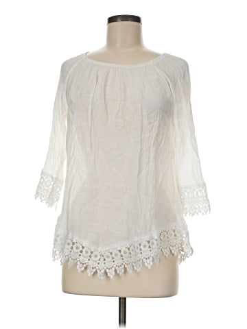 Linda Leal 3/4 Sleeve Blouse (view 1)