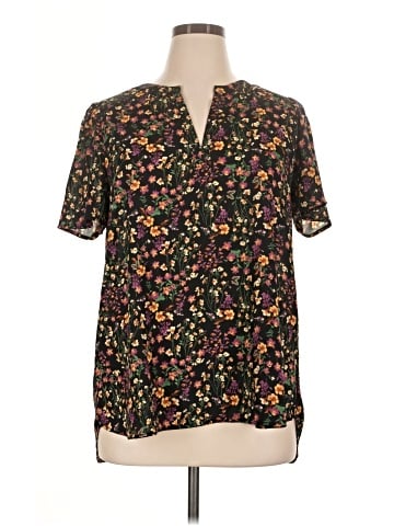 Pleione Short Sleeve Blouse (view 1)