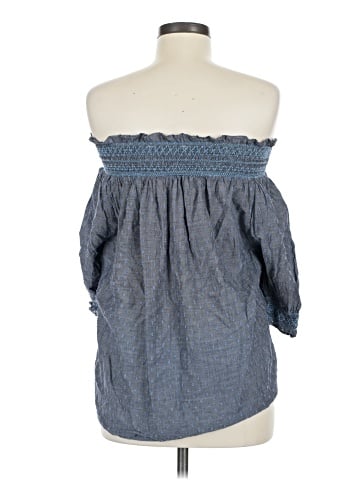 Ann Taylor LOFT 3/4 Sleeve Blouse (view 2)