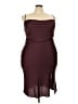 Forever 21 Burgundy Cocktail Dress Size 2X - photo 1