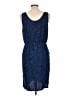 Mossimo Paisley Blue Cocktail Dress Size L - photo 2