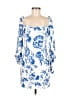 Shein Blue Cocktail Dress Size 6 - photo 1