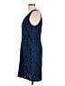 Mossimo Paisley Blue Cocktail Dress Size L - photo 5