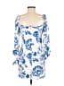 Shein Blue Cocktail Dress Size 6 - photo 2