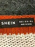 Shein 100% Acrylic Stripes Ivory Pullover Sweater Size 4 - photo 4