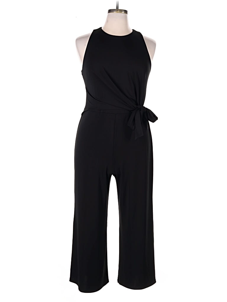 Pre-owned Express Outlet Jumpsuit In Black