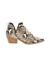 Universal Thread Animal Print Tan Ankle Boots Size 6 1/2 - photo 1