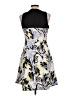 Chaps Graphic Yellow Cocktail Dress Size 10 - photo 2