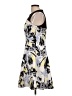 Chaps Graphic Yellow Cocktail Dress Size 10 - photo 5