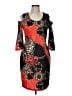 Venus Print Red Cocktail Dress Size M - photo 1