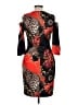 Venus Print Red Cocktail Dress Size M - photo 2