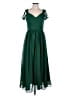 Unbranded 100% Polyester Green Cocktail Dress One size - photo 1