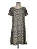 Charming Charlie Paisley Gray Casual Dress Size S - photo 1