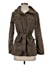 Ellen Tracy 100% Polyester Brown Trenchcoat Size P (petite) - photo 1
