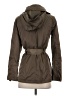 Ellen Tracy 100% Polyester Brown Trenchcoat Size P (petite) - photo 2
