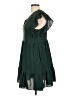 Shein Solid Green Casual Dress Size L - photo 5