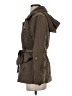 Ellen Tracy 100% Polyester Brown Trenchcoat Size P (petite) - photo 5