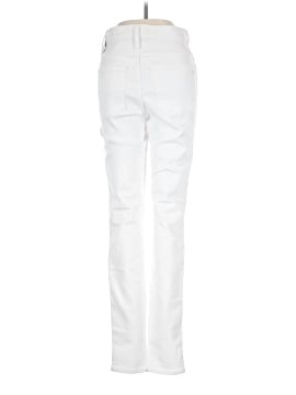 Madewell Tall 10" High-Rise Skinny Jeans in Pure White (view 2)