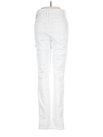 Madewell Tall 10" High-Rise Skinny Jeans in Pure White (view 2)