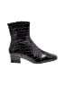 AQUATALIA Black Ankle Boots Size 7 - photo 1