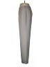 Kasper 100% Polyester Solid Gray Dress Pants Size 8 Petite - photo 5