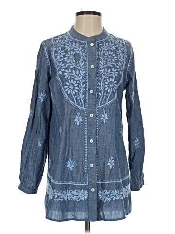 Soft Surroundings Long Sleeve Blouse (view 1)