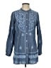 Soft Surroundings Blue Long Sleeve Blouse Size S - photo 1
