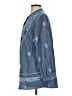 Soft Surroundings Blue Long Sleeve Blouse Size S - photo 5
