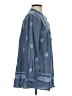 Soft Surroundings Blue Long Sleeve Blouse Size S - photo 4