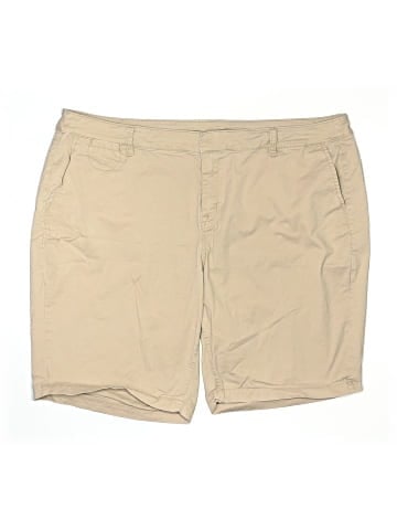 Lane Bryant Khaki Shorts (view 1)