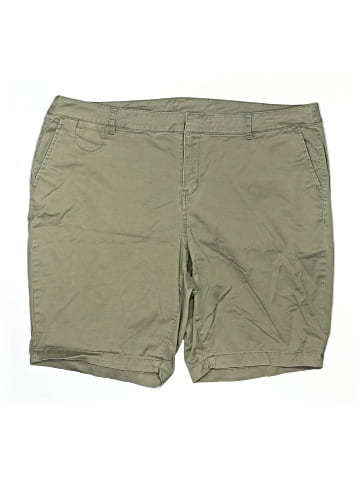 Lane Bryant Khaki Shorts (view 1)