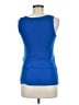 Mimi Maternity 100% Cotton Blue Tank Top Size M - photo 2