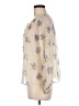 Zara Ivory Long Sleeve Blouse Size M - photo 5