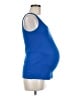 Mimi Maternity 100% Cotton Blue Tank Top Size M - photo 4
