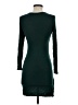 Alya Solid Green Casual Dress Size S - photo 2