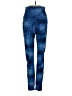Reebok Print Blue Active Pants Size S - photo 1