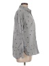 Old Navy 100% Cotton Hearts Gray Long Sleeve Button-Down Shirt Size L - photo 4