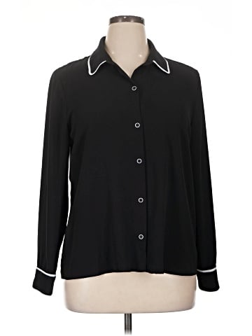 Halogen Long Sleeve Blouse (view 1)
