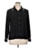 Halogen Black Long Sleeve Blouse Size XL - photo 1