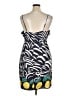 STAUD Print Blue Cocktail Dress Size 16 - photo 2