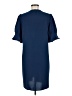 Unbranded Solid Blue Casual Dress Size M - photo 2