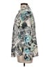 Chico's 100% Polyester Print Teal Long Sleeve Blouse Size Lg (2) - photo 5