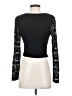 Unbranded Black Long Sleeve Top Size S - photo 2