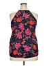 Papermoon 100% Polyester Purple Sleeveless Blouse Size XXL - photo 2