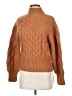 Commense 100% Polyester Brown Turtleneck Sweater Size XS - photo 1